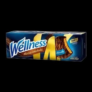 Wellnes Ovsene Pahuljice Preliven Mlecnom Cokoladom 185g