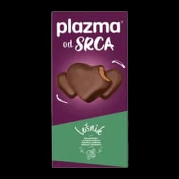 Plazma Od Srca Poslastica Prelivena Mlecnom Cokoladom Sa Lesnikom 100g