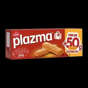 Keks Plazma 150g+50g Poklon Bambi
