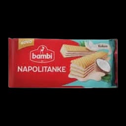 Napolitanke Kokos Vafel Bambi 185 G