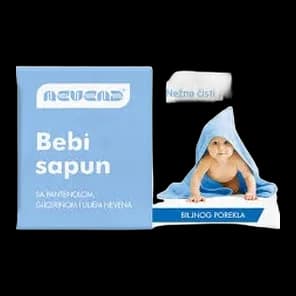 Nevena baby sapun plavi 78g 3+1 g