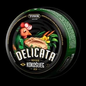 Pašteta Delicata Od Kokošijeg Mesa 95gr. Yuhor
