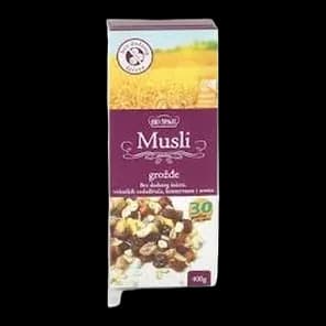 Musli grozdje bez dodatog secera 400g