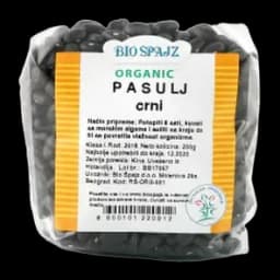 Pasulj Crni Bio 200gr Bio Špajz