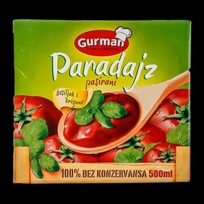 Pasirani Paradajz Gurman Bosiljak&origano 500g Tp