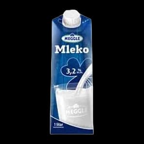 Mleko sterilizov.3.2%mm Meggle cep TP 1l