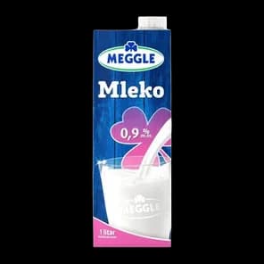 Mleko sterilizov.0.9%mm Meggle cep TP 1l