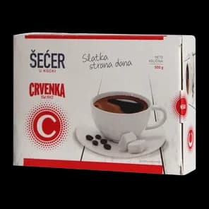Beli secer kocka Crvenka 500gr