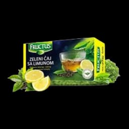 Caj zeleni sa limunom Fructus FV20-30g
