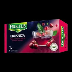 Caj Brusnica 51% brusnice Fructus 44g