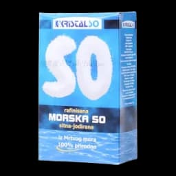 So morska jodirana Kristal So 1kg