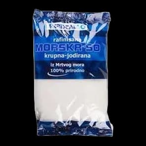 So morska krupna Kristal So kesa 1kg