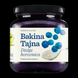 Slatko borovnice domace Bakina tajna375g