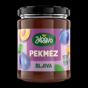 Pekmez Šljiva Niskokal 300g Zdravo