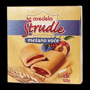 Štrudla Mesana Kockica 120g Medela