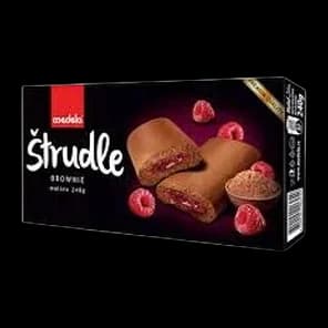 Strudla Brownie malina Medela 240g