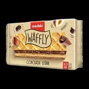 Napolitanka Waffly cokolada lesnik 180g