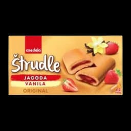 Štrudle Malina Vanila 240g Medela