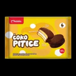 Keks Sendvič Čoko Pitice Kakao Medela 138g