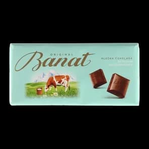 Čokolada Mlečna Orginal Banat 90g