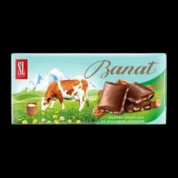 Banat mleč.čok. seckan lešnik 80g