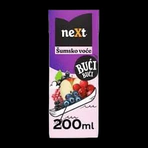 Sok Next Sumsko voce 200ml staklo