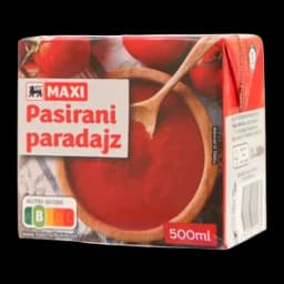 Paradajz pasirani Maxi brik 500ml