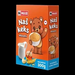 Nas Keks Maxi mleveni 300g