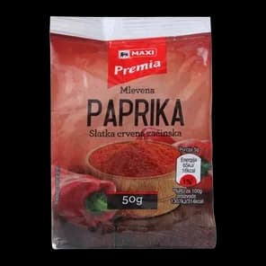 Paprika mlevena Maxi slat.crv.zac.50g