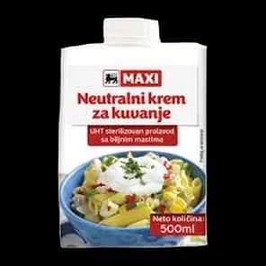 Krem za kuvanje neutralan Maxi 500ml