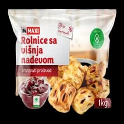 Smrznuta rolnica sa visnjom Maxi 1kg