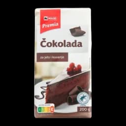 Cokolada za jelo i kuvanje Maxi 200g