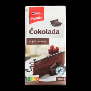 Cokolada za jelo i kuvanje Maxi 200g