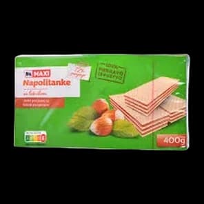 Napolitanke sa lesnikom Maxi 400g
