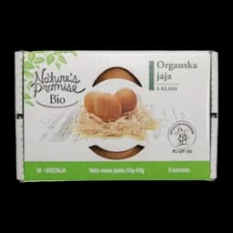 Kokosija jaja omega 3 Nature promise 6/1