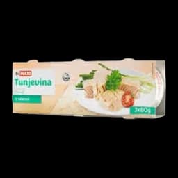 Tunjevina komadi u salamuri Maxi 3x80g