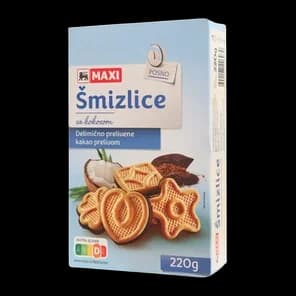 Smizlice sa kokosom Maxi 220g