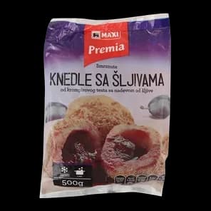 Smrz.knedle sa sljivama Maxi 800g