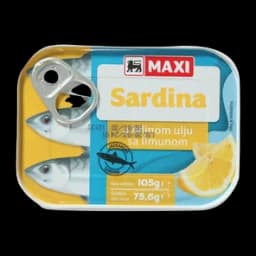 Sardina u bilj.ulju&limun Maxi 105g