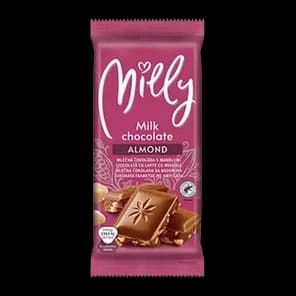 Mlecna cokolada sa bademom Milly 100g