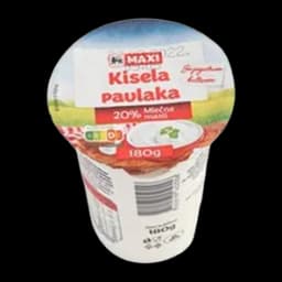 Kisela pavlaka 20%mm Maxi 180g