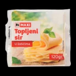 Topljeni sir u listicima Maxi 120g