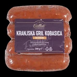 Kranjska gril kob.sa sirom Excellent240g
