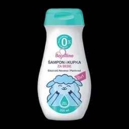Samp.i kupka za bebe 2u1 Becollino 200ml