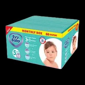 Evybaby pelene za bebe box 5 junior 12-25kg 72/1
