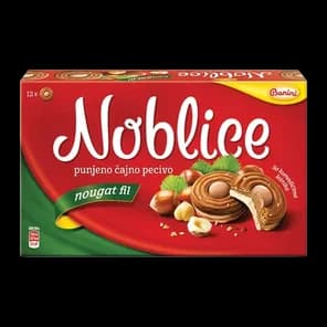 Keks Noblice Lešnik 167g Banini