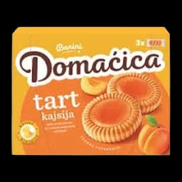 Keks Tart kajsija Domacica 210g