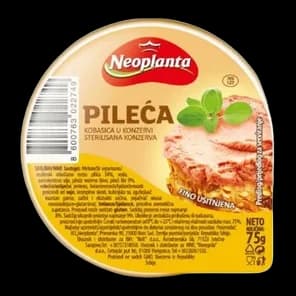 Neoplanta pileća kobasica u konzervi 75 g