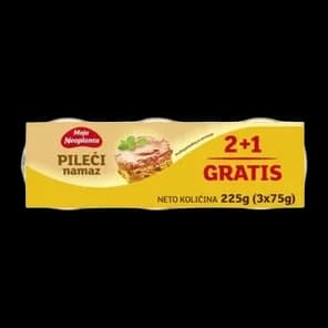 ZA VP-Pileca past.Neoplanta 75g 2+1grat.