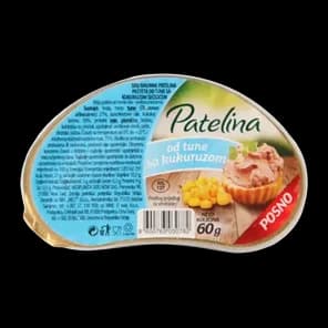 Pasteta od tune sa kukur.Patelina 60g